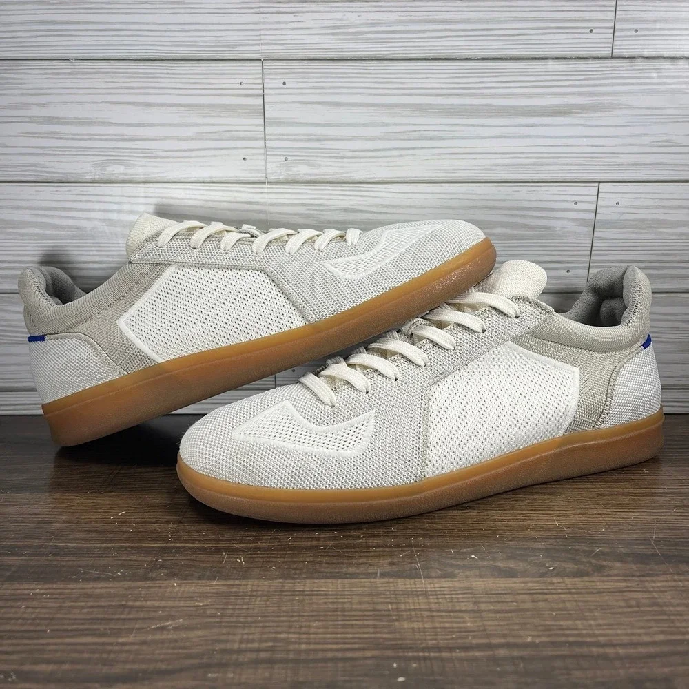 Rothy's The RS01 Sneaker Men's Bone White Shoes - Men's Size 8.5